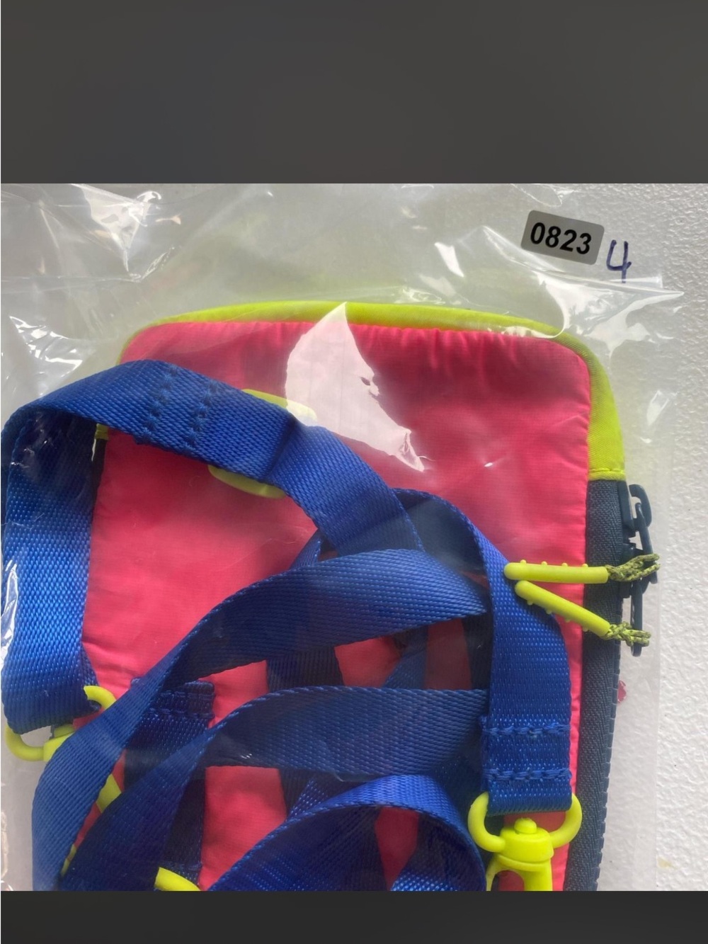 Lululemon Bright Colorblock Crossbody Pouch - Pink & Blue - Picture 7 of 7